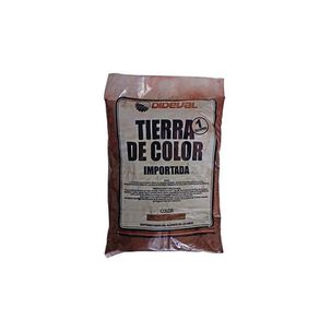 Tierra De Color 1/2 Kg Roja Dideval